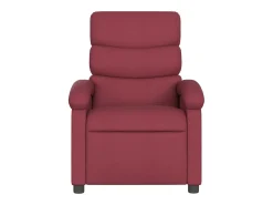 Poltrona| Poltrona reclinável tecido tinto PT397016 Vermelho