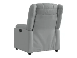 Poltrona| Poltrona reclinável tecido cinzento-claro PT661596 Cinzento claro