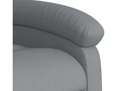 vidaxl Poltrona reclinável tecido -claro^ Poltrona