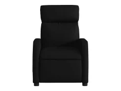 Poltrona|vidaxl Poltrona reclinável tecido Preto