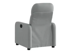 Sale Poltrona reclinável tecido cinzento-claro PT713617 Cinzento claro