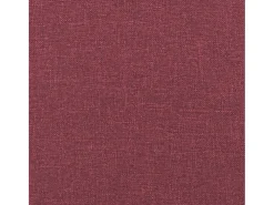 Poltrona|vidaxl Poltrona reclinável tecido tinto Vermelho