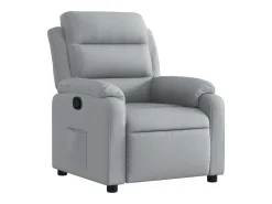 Poltrona* Poltrona reclinável tecido cinzento-claro PT988374 Cinzento claro