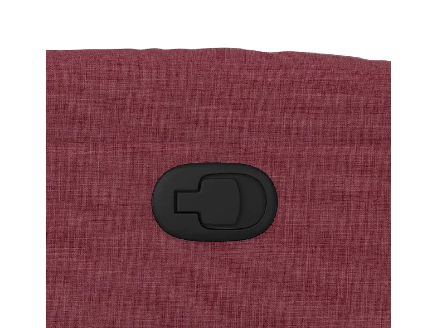 Poltrona|vidaxl Poltrona reclinável tecido tinto Vermelho