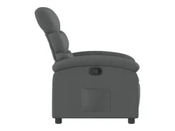 Discount Poltrona reclinável tecido -escuro PT680576 Cinzento