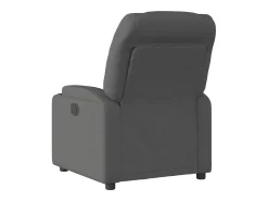 Clearance Poltrona reclinável tecido -escuro PT468814 Cinzento