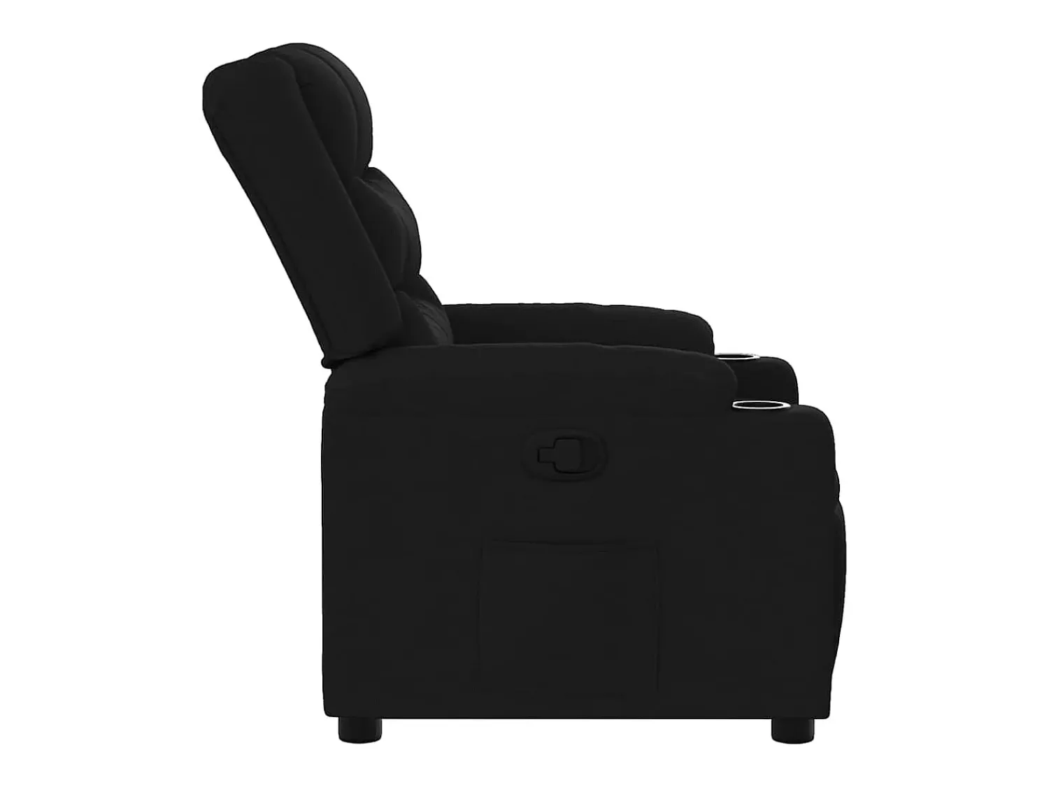 vidaxl Poltrona reclinável tecido^ Poltrona