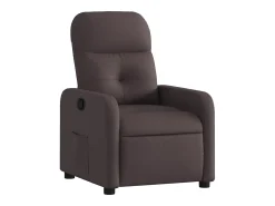 Sale vidaxl Poltrona reclinável tecido -escuro Castanho