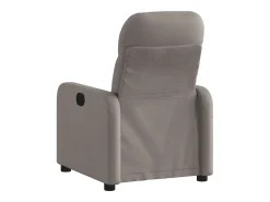 Poltrona| Poltrona reclinável tecido cinzento-acastanhado PT783892 Taupe