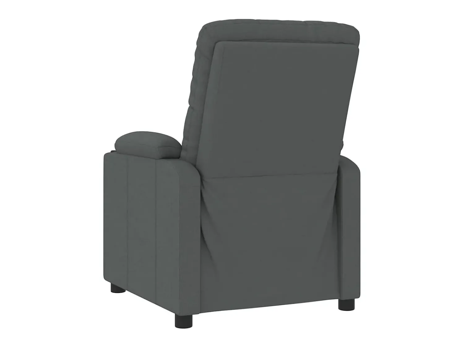 Poltrona|vidaxl Poltrona reclinável tecido -escuro Cinzento