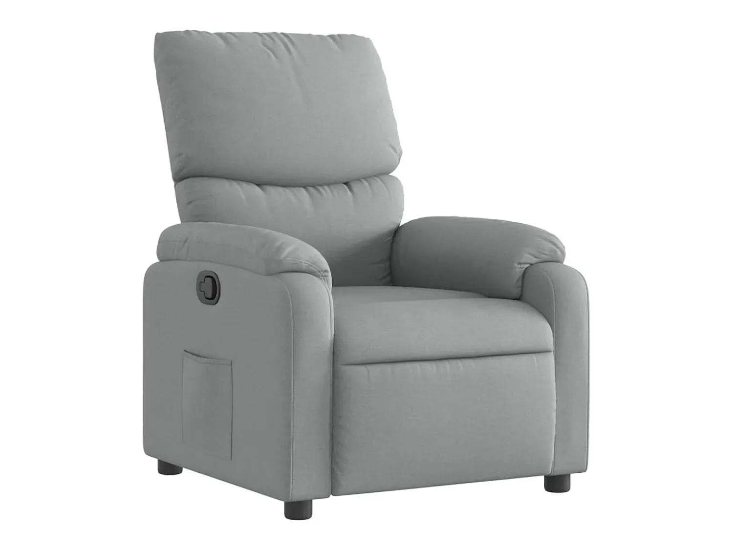 Poltrona| Poltrona reclinável tecido cinzento-claro PT985240 Cinzento claro