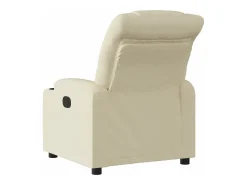 Hot Poltrona reclinável tecido cor PT576795 Creme
