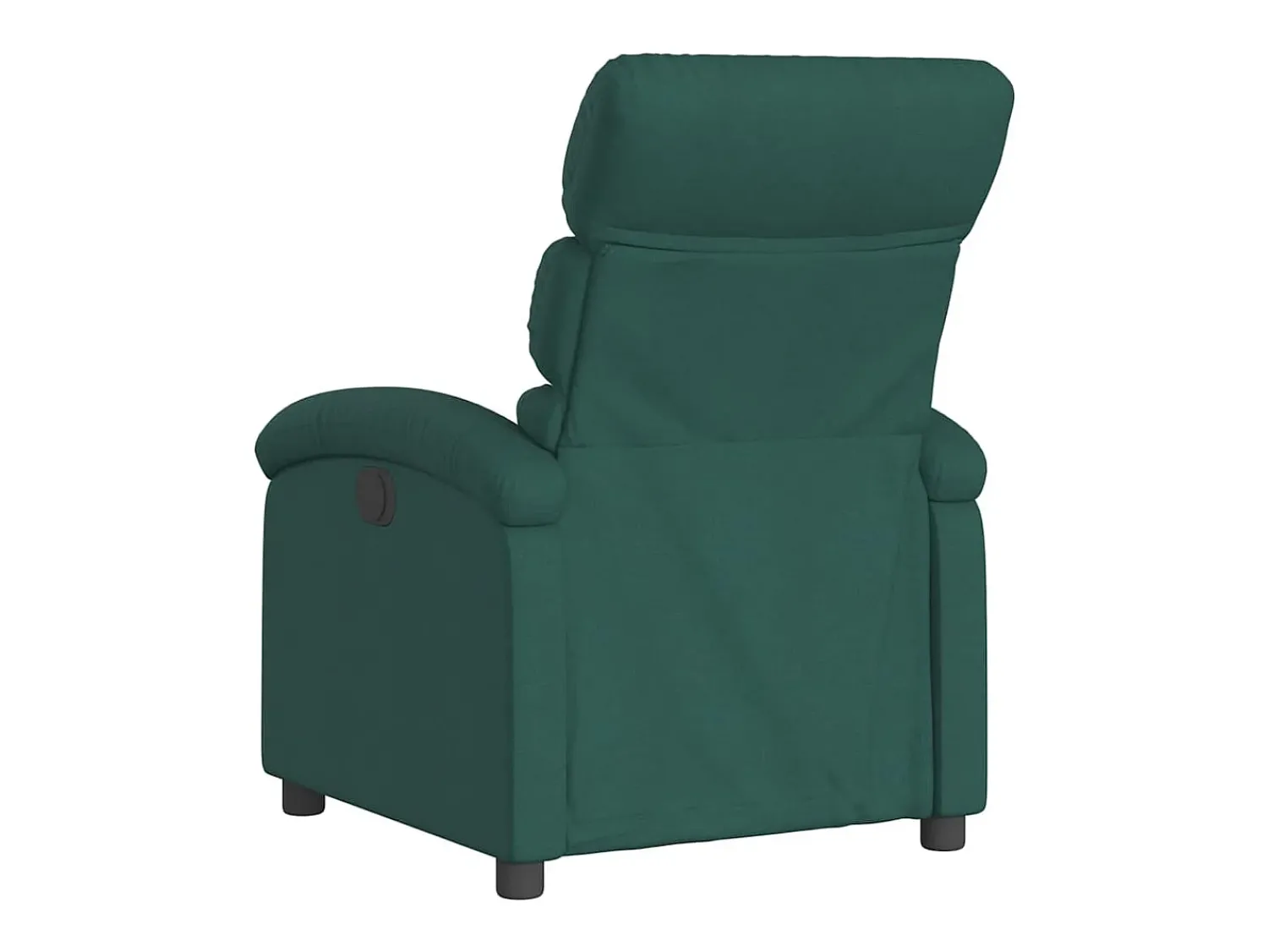 Poltrona|vidaxl Poltrona reclinável tecido -escuro Verde