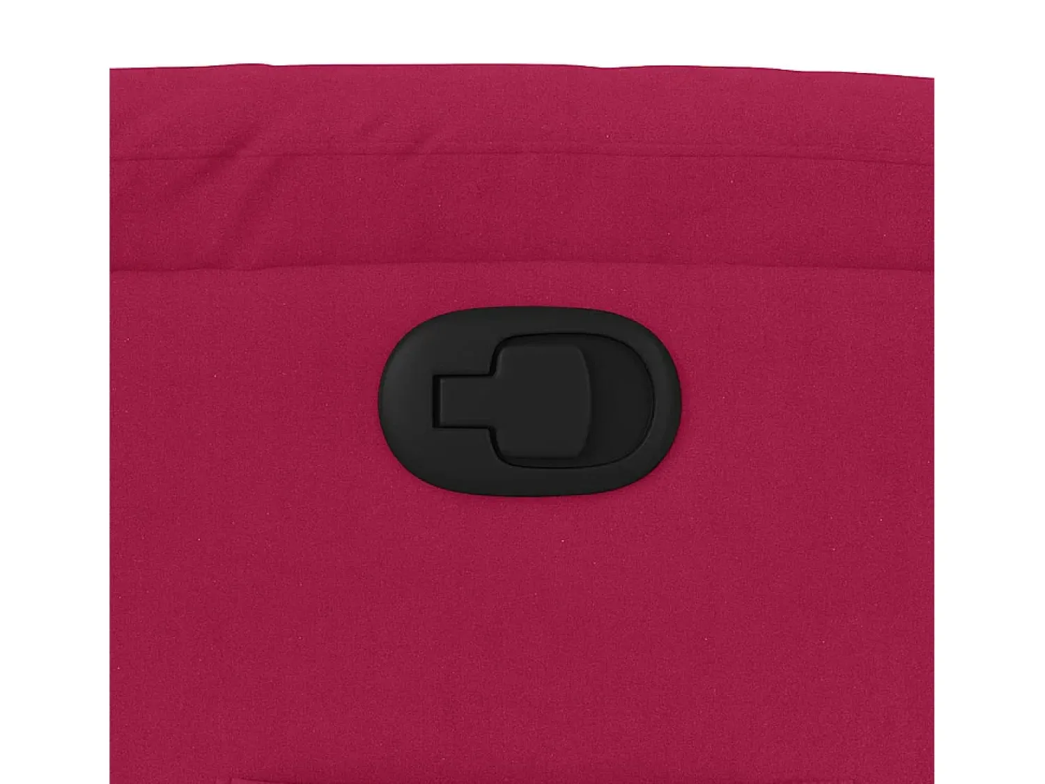 Hot vidaxl Poltrona reclinável veludo tinto Vermelho