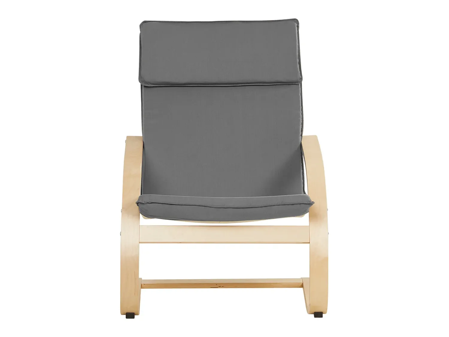 Poltrona reclinável 66,5x93x61,5 cm Cinza Eames^ Poltrona