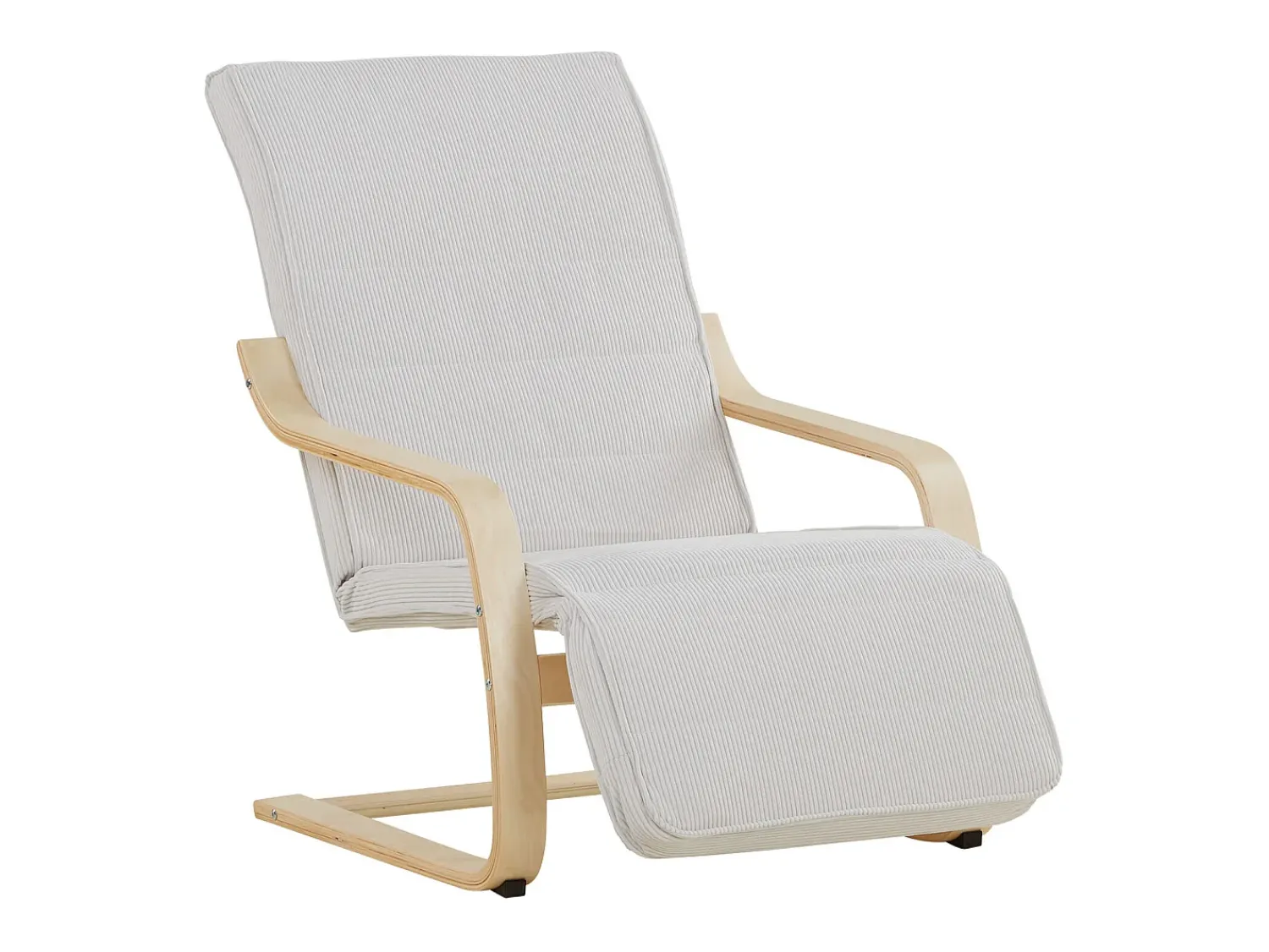Sale Poltrona reclinável 66,5x94x62,5 cm cinza Cinzento / Castanho