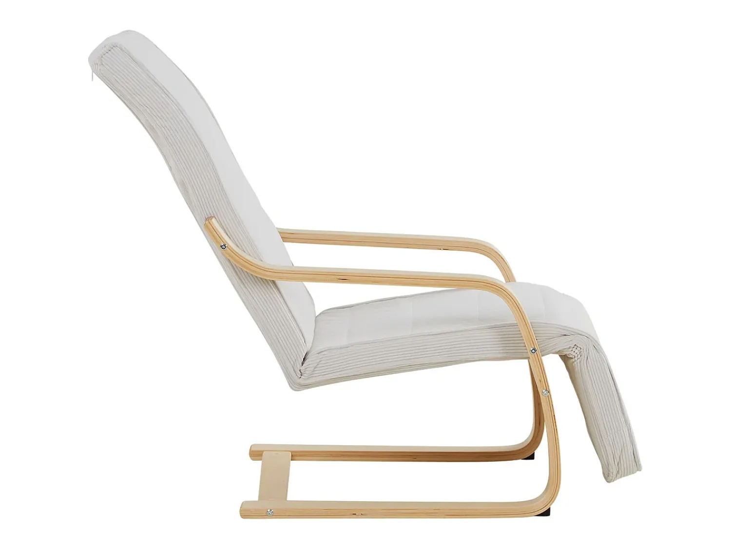 Sale Poltrona reclinável 66,5x94x62,5 cm cinza Cinzento / Castanho