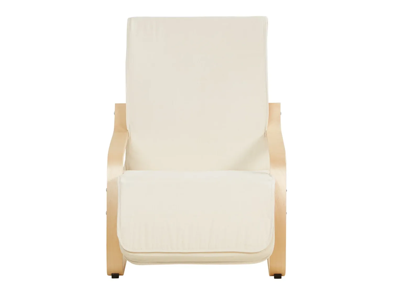 Poltrona| Poltrona reclinável 66,5x94x62,5 cm natural eames Castanho / Bege