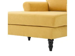 Hauss Spole Poltrona relaxante em tecido chenille - Com bolsos laterais^ Poltrona