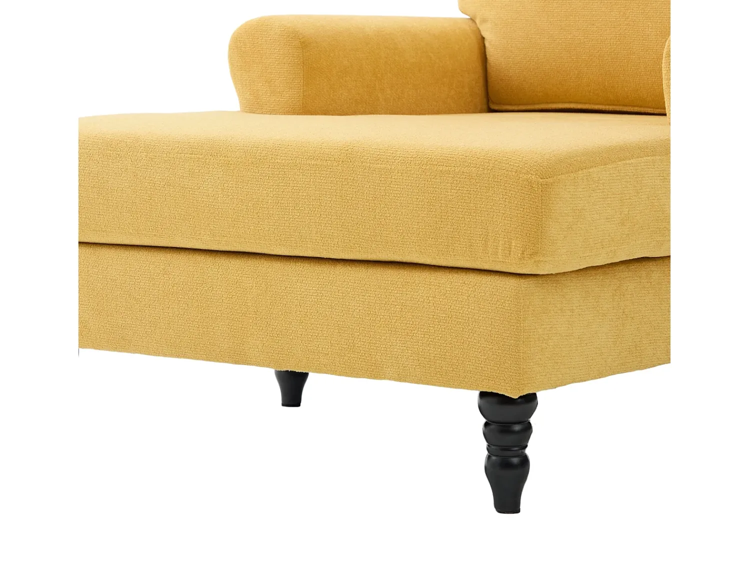 Hauss Spole Poltrona relaxante em tecido chenille - Com bolsos laterais^ Poltrona