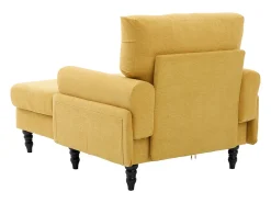 Hauss Spole Poltrona relaxante em tecido chenille - Com bolsos laterais^ Poltrona
