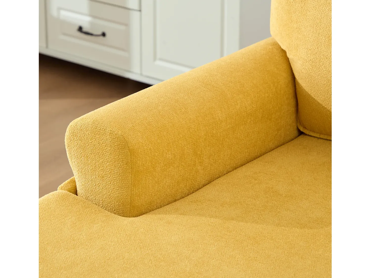 Hauss Spole Poltrona relaxante em tecido chenille - Com bolsos laterais^ Poltrona