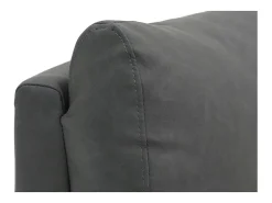 Sale Meublorama Poltrona relaxante ERA reclinável manualmente em material PU cor preta, uma poltrona excepcional. Preto