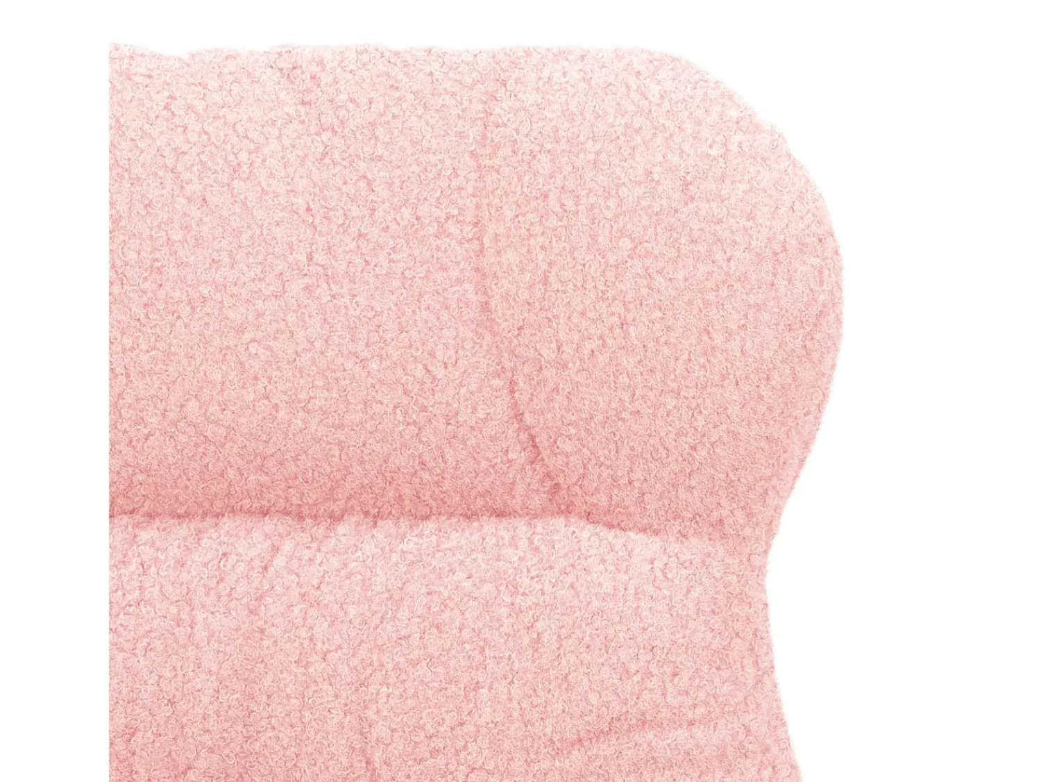 Poltrona|vidaxl poltrona 69 x 74 x 93 cm Tecido Sherpa Rosa