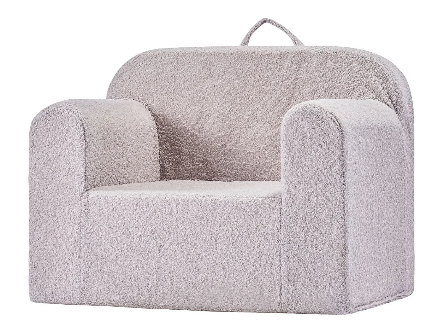 Poltrona SucceBuy para Crianças Confortável, Cadeira Infantil de Espuma com Apoios de Braço e Alça, Sofá para Crianças Removível, em Esponja 28D e Pelúcia^ Poltrona