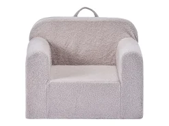Poltrona SucceBuy para Crianças Confortável, Cadeira Infantil de Espuma com Apoios de Braço e Alça, Sofá para Crianças Removível, em Esponja 28D e Pelúcia^ Poltrona