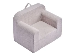 Poltrona SucceBuy para Crianças Confortável, Cadeira Infantil de Espuma com Apoios de Braço e Alça, Sofá para Crianças Removível, em Esponja 28D e Pelúcia^ Poltrona