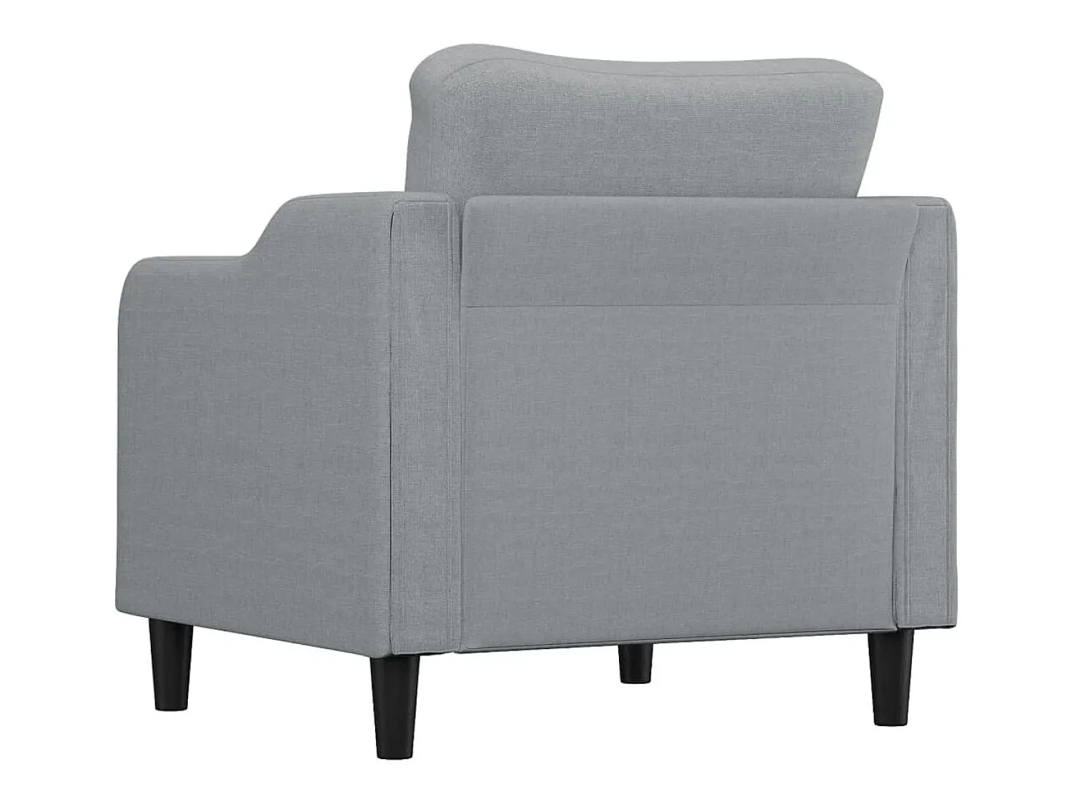 Poltrona* Poltrona tecido 60 cm cinzento-claro PT886702 Cinzento claro