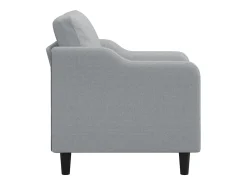 Poltrona* Poltrona tecido 60 cm cinzento-claro PT886702 Cinzento claro