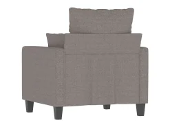 Hot Poltrona tecido 60 cm cinzento-acastanhado PT328284 Taupe