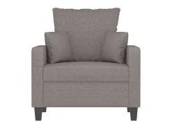 Hot Poltrona tecido 60 cm cinzento-acastanhado PT328284 Taupe