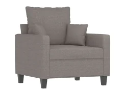 Hot Poltrona tecido 60 cm cinzento-acastanhado PT328284 Taupe