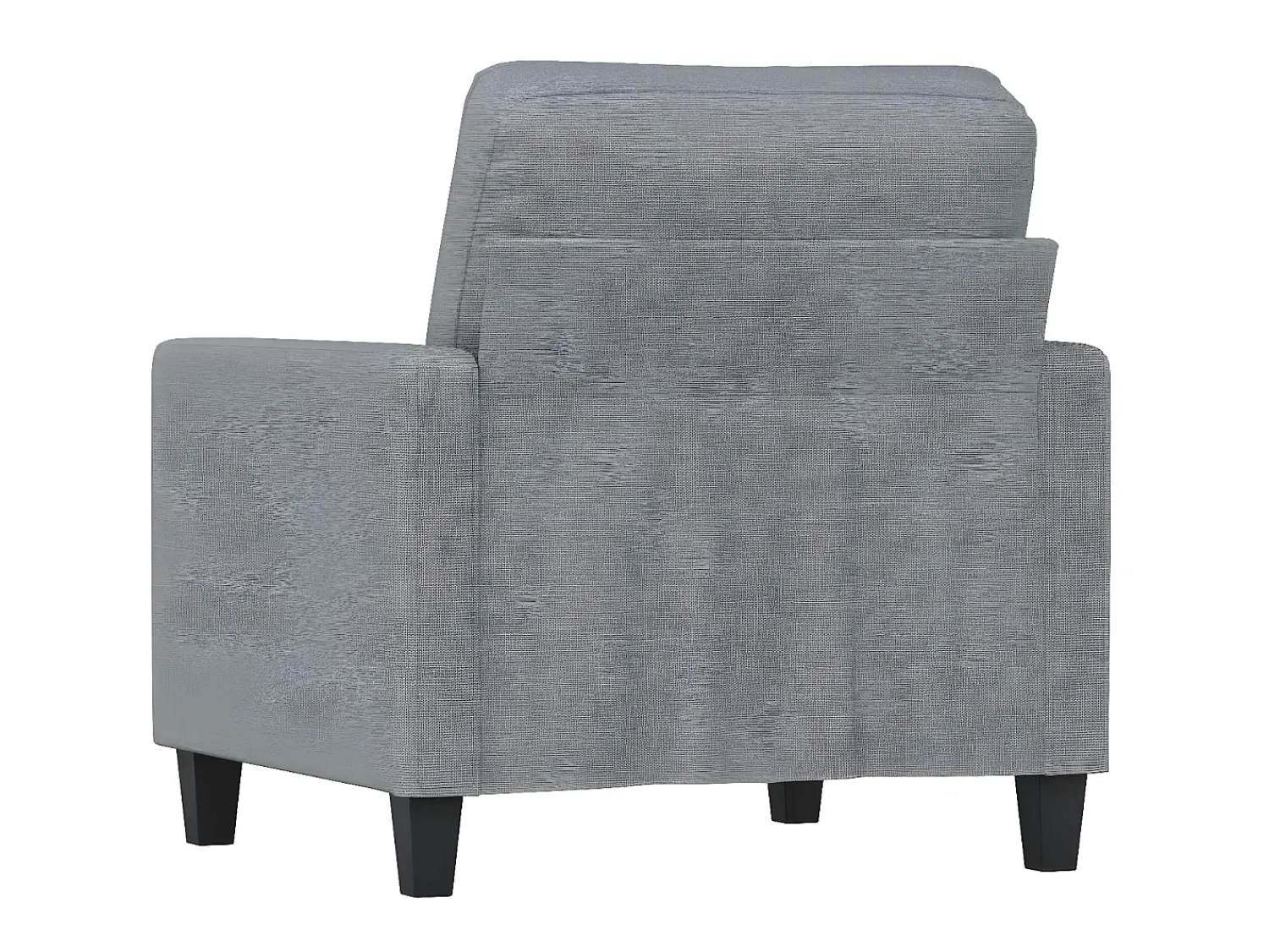 Poltrona| Poltrona tecido 60 cm -claro PT449965 Cinzento