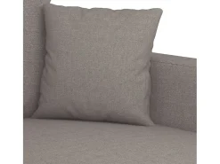 Poltrona*vidaxl Poltrona tecido 60 cm cinzento-acastanhado Taupe
