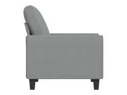 Poltrona| Poltrona tecido 60 cm cinzento-claro PT760185 Cinzento claro