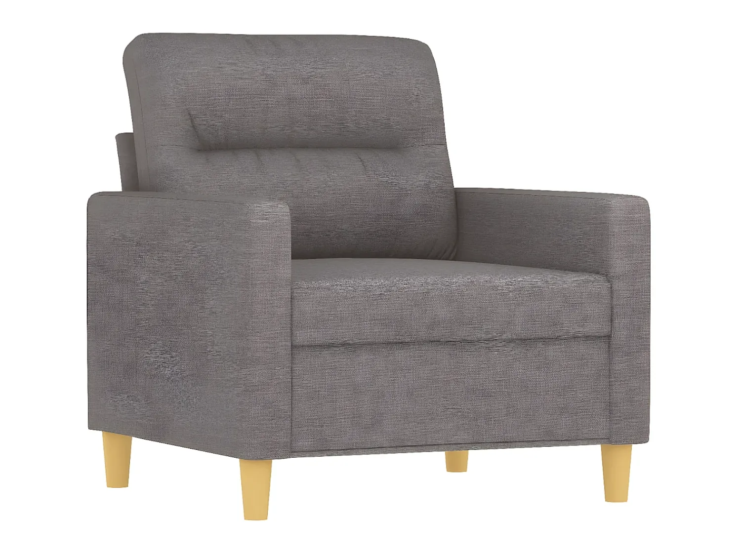 Discount Poltrona tecido 60 cm cinzento-acastanhado PT642950 Taupe