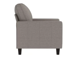 Poltrona* Poltrona tecido 60 cm cinzento-acastanhado PT860677 Taupe