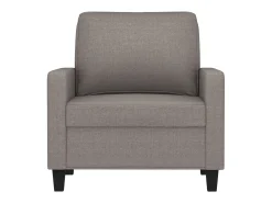 Poltrona* Poltrona tecido 60 cm cinzento-acastanhado PT860677 Taupe