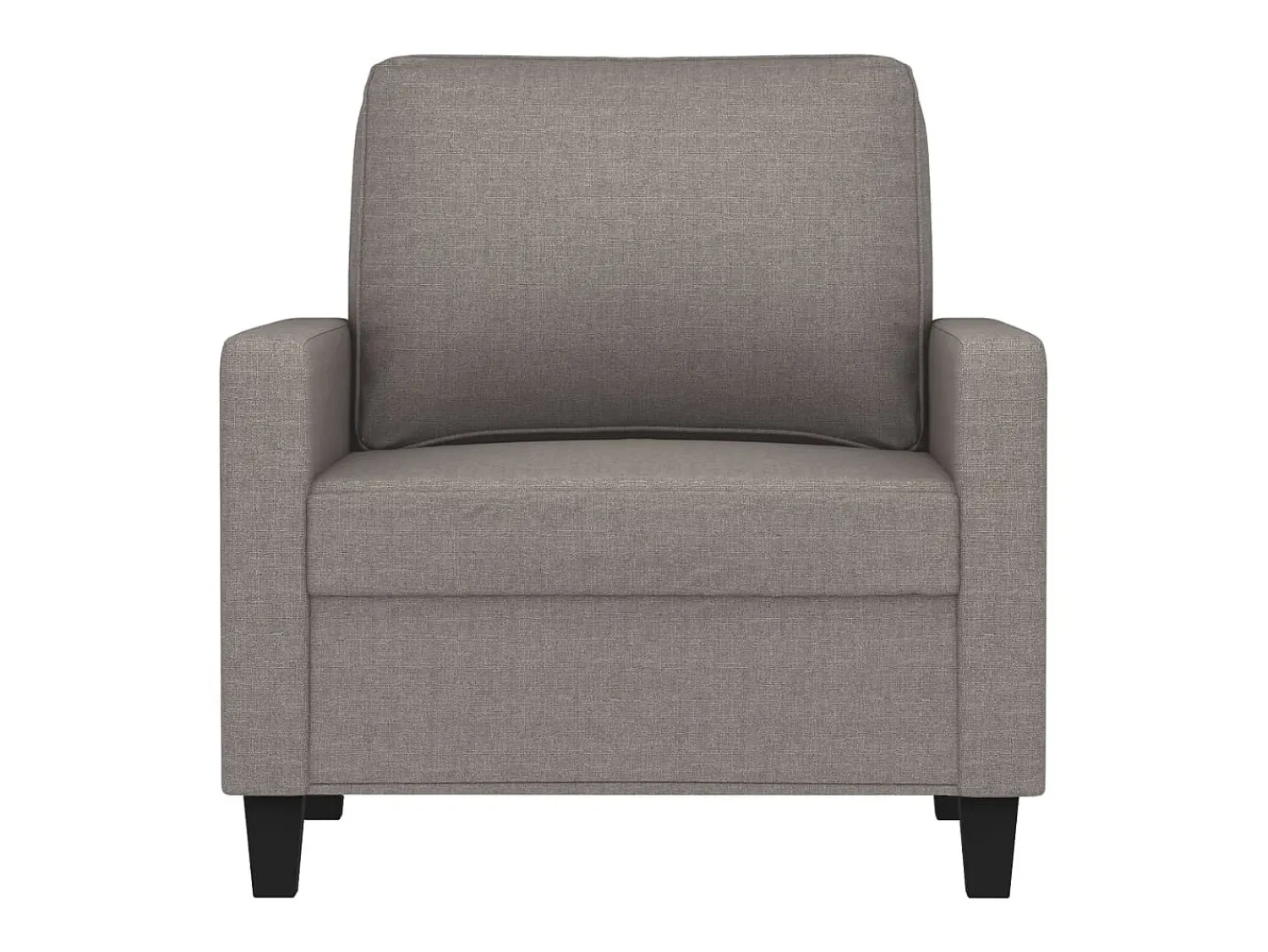 Poltrona* Poltrona tecido 60 cm cinzento-acastanhado PT860677 Taupe