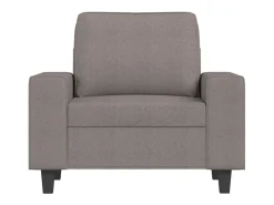 Poltrona* Poltrona tecido 60 cm cinzento-acastanhado PT741198 Taupe