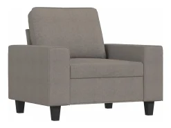 Poltrona* Poltrona tecido 60 cm cinzento-acastanhado PT741198 Taupe