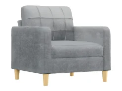 Poltrona tecido 60 cm -claro PT674865^ Poltrona