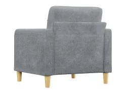 Poltrona tecido 60 cm -claro PT674865^ Poltrona