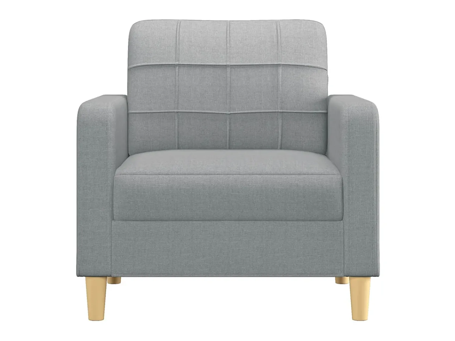 Poltrona tecido 60 cm -claro PT674865^ Poltrona