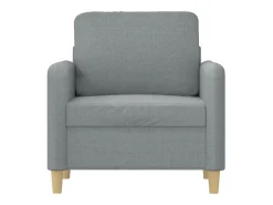 Poltrona* Poltrona tecido 60 cm cinzento-claro PT153401 Cinzento claro