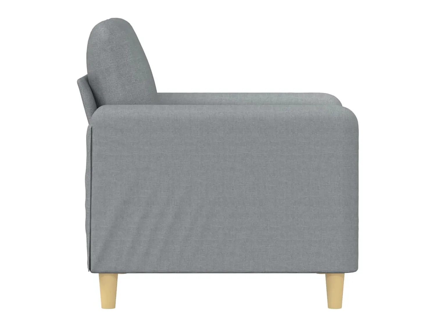 Poltrona* Poltrona tecido 60 cm cinzento-claro PT153401 Cinzento claro